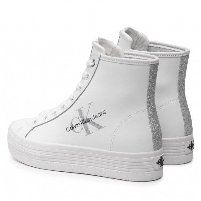 Sneakers CALVIN KLEIN JEANS - Vulcanized Flatform High Sneaker YW0YW00602 Bright White YAF