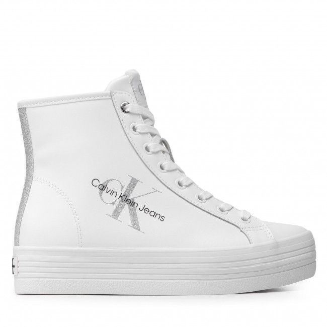 Sneakers CALVIN KLEIN JEANS - Vulcanized Flatform High Sneaker YW0YW00602 Bright White YAF