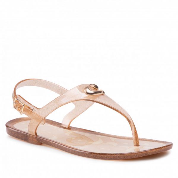 Sandali Coach - Natalee Jelly C3067 Dark Gold Sandali Coach - Natalee Jelly C3067 Dark Gold