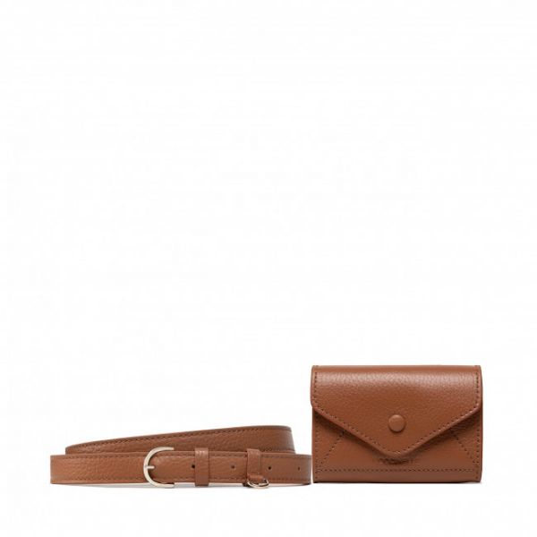 Cintura da donna COCCINELLE - LZS Belt E3 LZ5 11 34 38 Caramel W03
