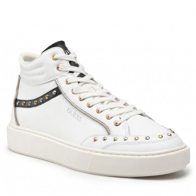 Sneakers Guess - Vice Mid Studs FM5VDS LEA12 WHITE