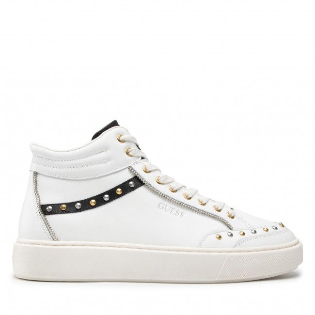 Sneakers Guess - Vice Mid Studs FM5VDS LEA12 WHITE