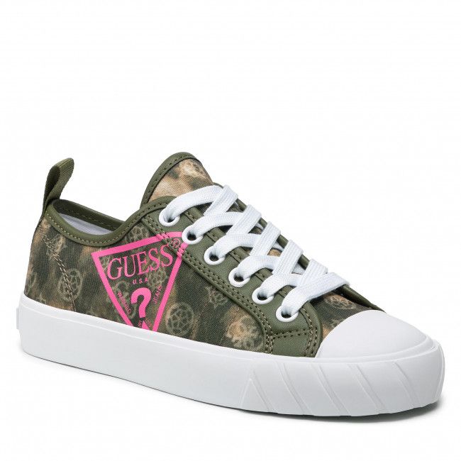 Scarpe da ginnastica GUESS - Kerrie3 FL5KR3 FAL12 OLIVE