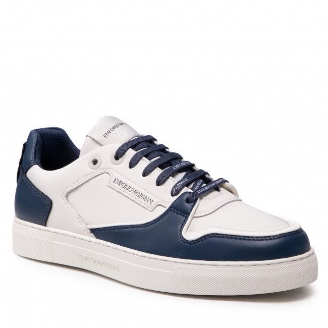 Sneakers Emporio Armani - X4X549 XN185 Q814 Blue/Off Wht/Off Wht