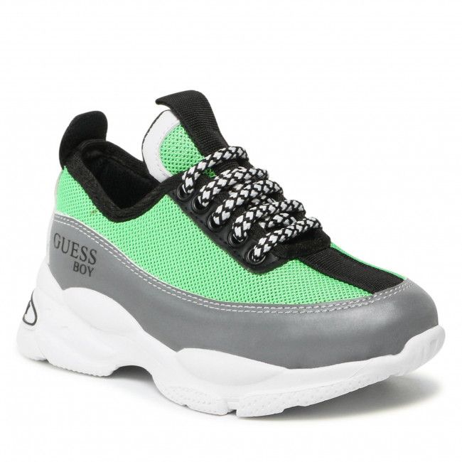 Sneakers Guess - Max FI5MAX ELE12 LIME