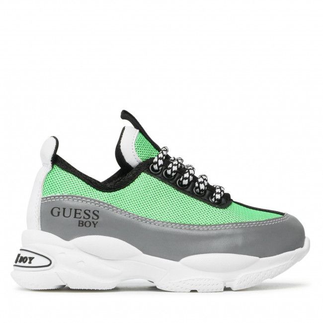 Sneakers Guess - Max FI5MAX ELE12 LIME