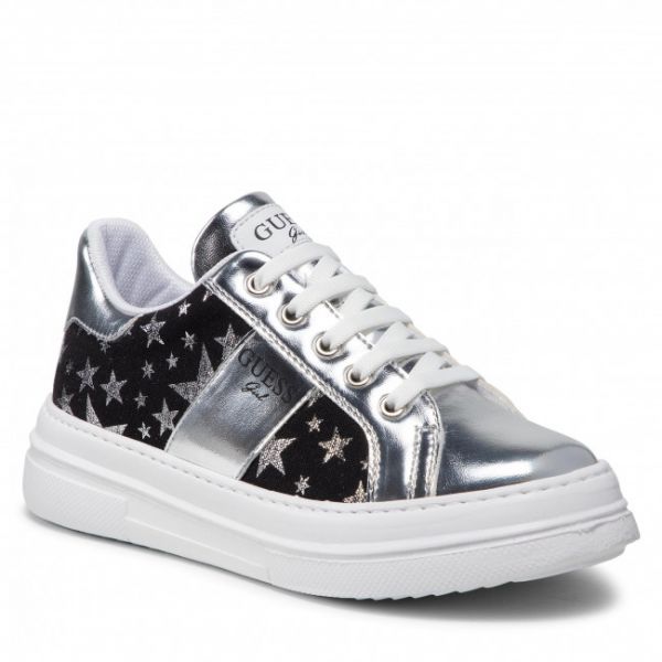 Sneakers Guess - Wilma Star FJ5WIM FAB12 SILVE Sneakers Guess - Wilma Star FJ5WIM FAB12 SILVE