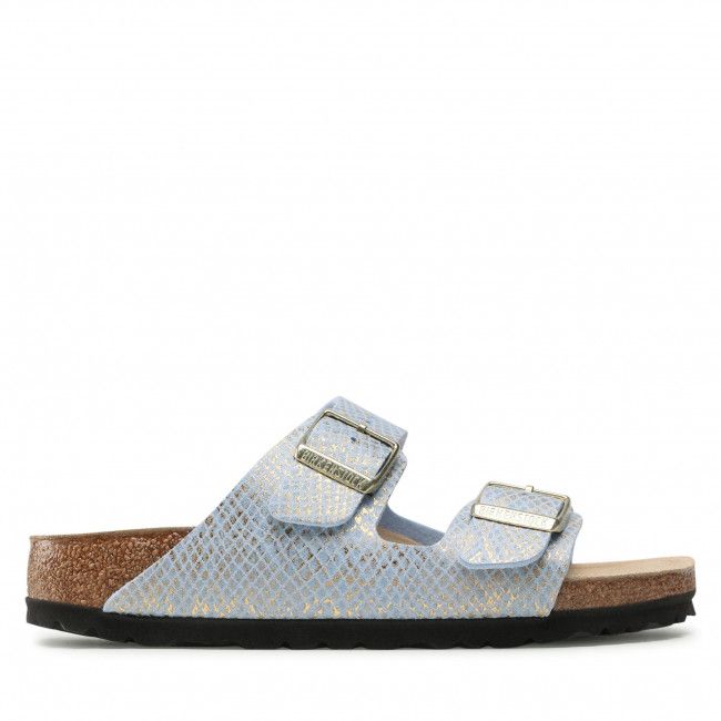 Ciabatte BIRKENSTOCK - Arizona Bs 1021463  Shiny Python Dusty Blue