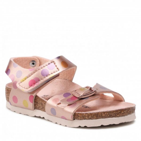 Sandali Birkenstock - Colorado Kids BS 1021711 Electric Matallic Dots Copper Sandali Birkenstock - Colorado Kids BS 1021711 Electric Matallic Dots Copper