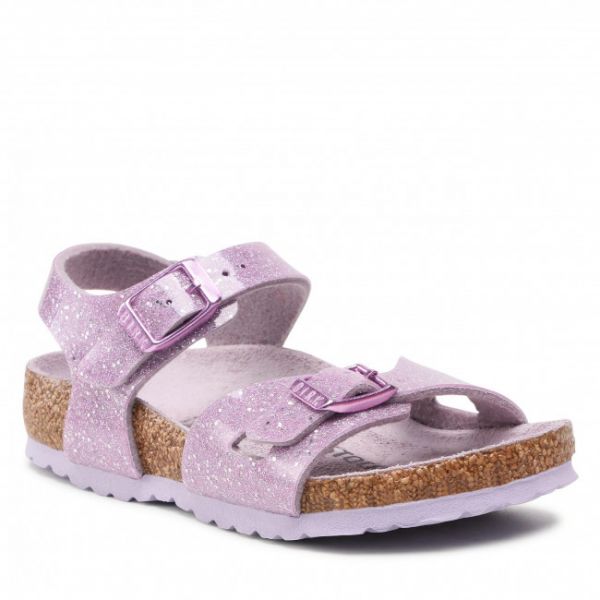 Sandali BIRKENSTOCK - Rio Kids 1022169 Cosmic Sparkle Lavender Sandali BIRKENSTOCK - Rio Kids 1022169 Cosmic Sparkle Lavender
