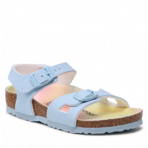 Sandali Birkenstock - Rio Kids 1022237 Candy Ombre Light Blue Sandali Birkenstock - Rio Kids 1022237 Candy Ombre Light Blue