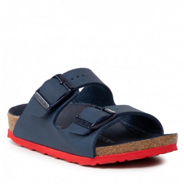 Ciabatte Birkenstock - Arizona Kids Bs 1022253 Desert Soil Blue Red Ciabatte Birkenstock - Arizona Kids Bs 1022253 Desert Soil Blue Red