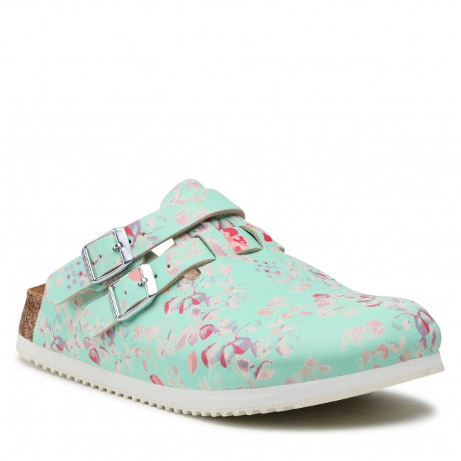 Ciabatte BIRKENSTOCK - Kay Prof 1016660 Flower Field Mint