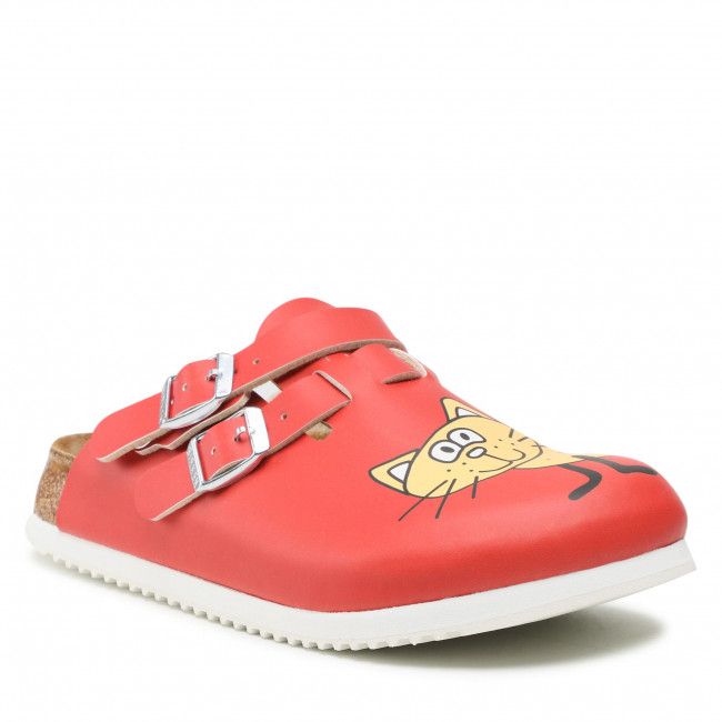 Ciabatte BIRKENSTOCK - Kay Prof 0582516 Red Cat Bridget