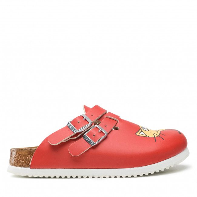 Ciabatte BIRKENSTOCK - Kay Prof 0582516 Red Cat Bridget