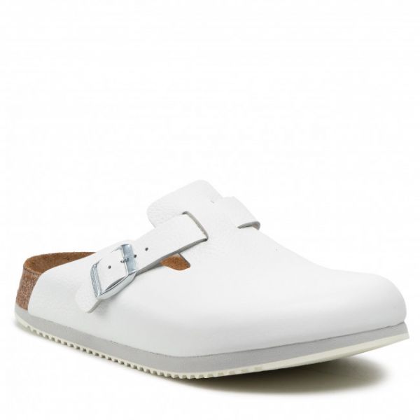 Ciabatte Birkenstock - Boston Bs 0060134 White Ciabatte Birkenstock - Boston Bs 0060134 White