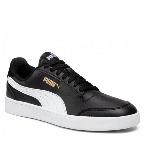 Scarpe PUMA - Shuffle 309668 04 Puma Black/Puma White/Gold Scarpe PUMA - Shuffle 309668 04 Puma Black/Puma White/Gold