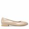 Ballerine EDEO - 3864-517 Beż Lakier