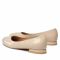 Ballerine EDEO - 3864-517 Beż Lakier