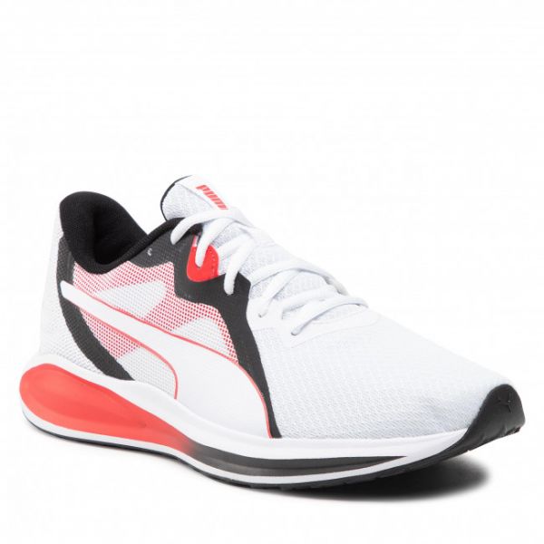 Scarpe PUMA - Twich Runner 376289 04 Puma White/High Risk Red Scarpe PUMA - Twich Runner 376289 04 Puma White/High Risk Red