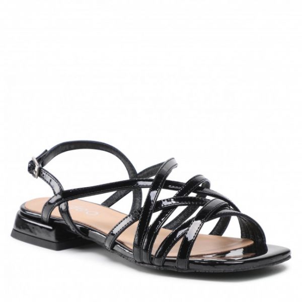 Sandali EDEO - 3820-S08/395 Czarny