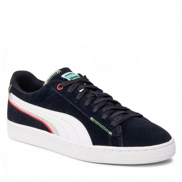 Sneakers PUMA - Suede Displaced 382875 05 Puma Black/Pwht/Harbor Mist Sneakers PUMA - Suede Displaced 382875 05 Puma Black/Pwht/Harbor Mist