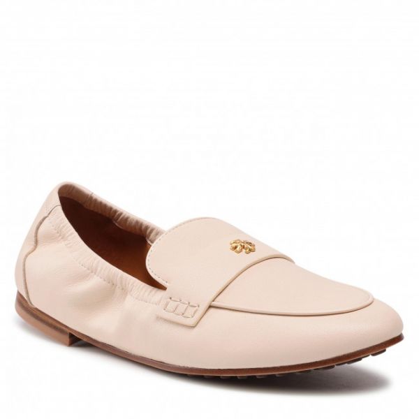 Loafers TORY BURCH - Ballet Loafer 87269 New Cream 122 Loafers TORY BURCH - Ballet Loafer 87269 New Cream 122