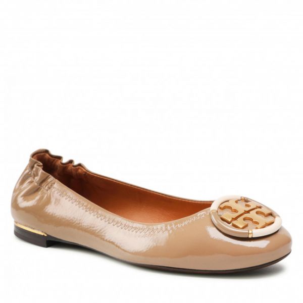 Ballerine TORY BURCH - Multi Logo Ballet 85562 Almond Flour 238 Ballerine TORY BURCH - Multi Logo Ballet 85562 Almond Flour 238