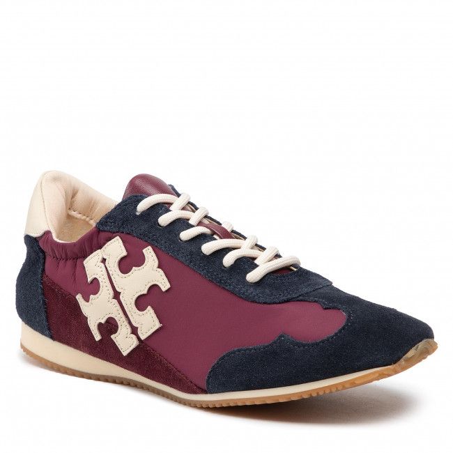 Sneakers TORY BURCH - Sneaker 75098 Sedona Wine/Perfect Navy 600