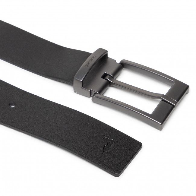 Cintura da uomo Trussardi - Belt Metal Logo Loop Nappa 71L00132 K299