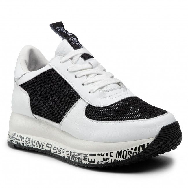 Sneakers LOVE MOSCHINO - JA15384G1EIA810A Ne/Bian