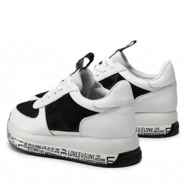 Sneakers LOVE MOSCHINO - JA15384G1EIA810A Ne/Bian