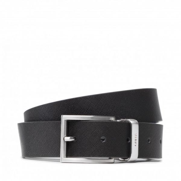 Cintura da uomo GUESS - Adjustable &amp; Revesible Belt BM7545 LEA35 BLA