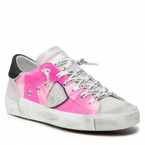 Sneakers PHILIPPE MODEL - Prsx PRLD BF03 Neon Fucsia Sneakers PHILIPPE MODEL - Prsx PRLD BF03 Neon Fucsia
