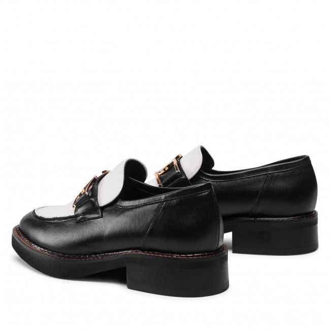 Loafers KARINO - 3940/053-P Czarny/Biały