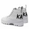 Scarponcini KARL LAGERFELD - KL45230 White Lthr