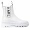 Chelsea KARL LAGERFELD - KL42560 White Lthr