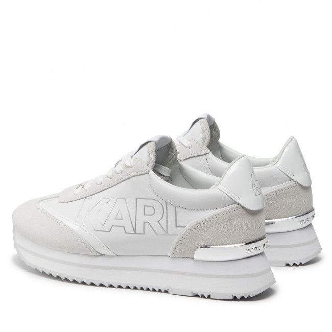 Sneakers KARL LAGERFELD - KL61942 White/Silver