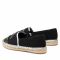 Espadrillas KARL LAGERFELD - KL80108A Black Canvas