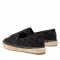 Espadrillas KARL LAGERFELD - KL80112 Black Canvas