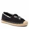 Espadrillas KARL LAGERFELD - KL80117Z Black Canvas W/White