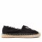 Espadrillas KARL LAGERFELD - KL80117Z Black Canvas W/White