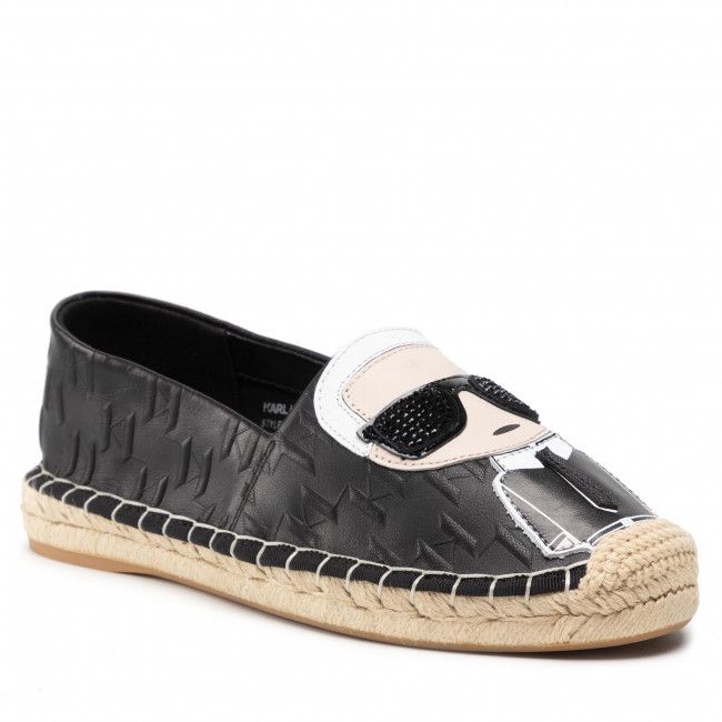 Espadrillas KARL LAGERFELD - KL80121 Black