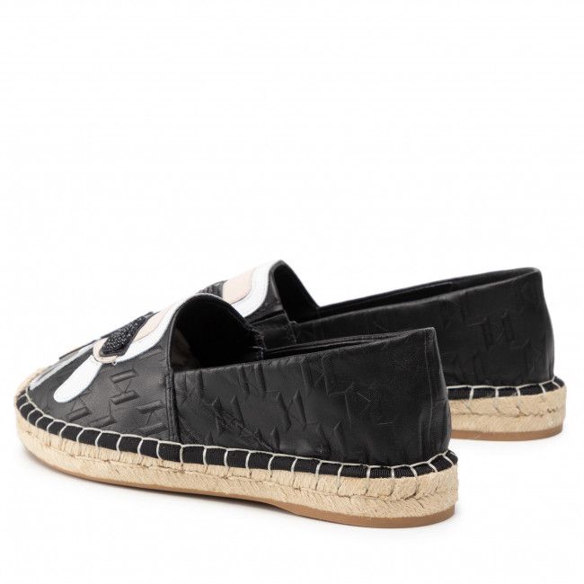 Espadrillas KARL LAGERFELD - KL80121 Black