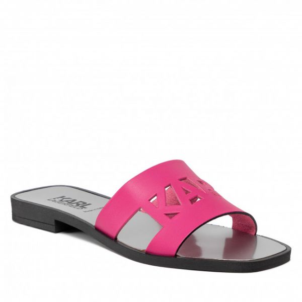 Ciabatte KARL LAGERFELD - KL80405 Fuschia Pink Lthr