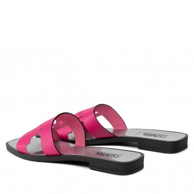 Ciabatte KARL LAGERFELD - KL80405 Fuschia Pink Lthr