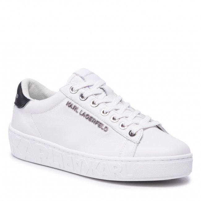 Sneakers KARL LAGERFELD - KL61020 White Lthr