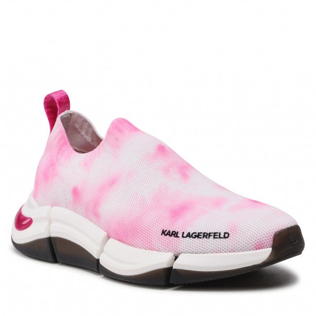 Sneakers KARL LAGERFELD - KL63211 Pink Mix Textile