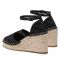 Espadrillas KARL LAGERFELD - KL32220 Black Canvas 900