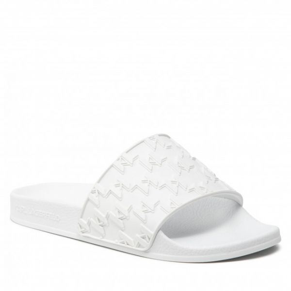 Ciabatte KARL LAGERFELD - KL80903 White